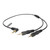 Saramonic SR-C2004 Dual Locking 3.5MM to Single Right-Angled 3.5MM Y Cable